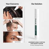 Folora hair serum roll-on applicator close-up